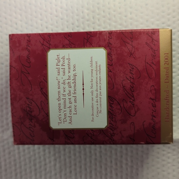 Hallmark Keepsake Winnie the Pooh Collection , Just what they wanted, ornament - Picture 6 of 6